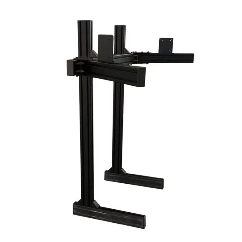 28-42 Inch Aluminum Profile 4080 Multiple Monitor Mount Hanger Bracket Triple Screen Monitor Stand For  Sim Racing Cockpit