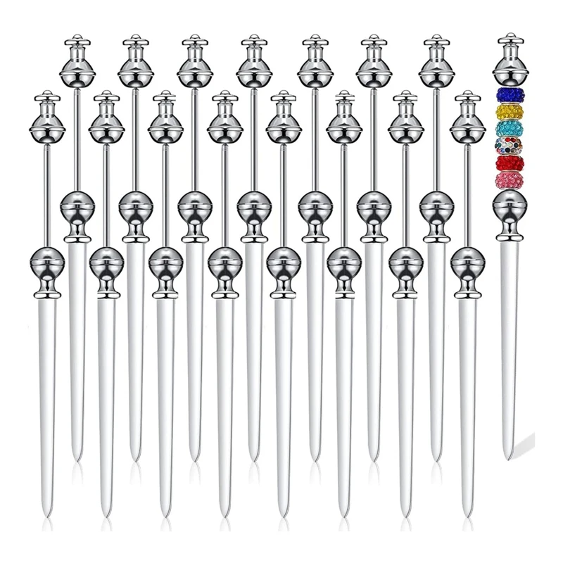 16 pièces ouvre-lettre perlé ouvre-lettre en métal enveloppe ouvre-lettre perlé pour cadeau bureau maison bricolage Supplies-AC47