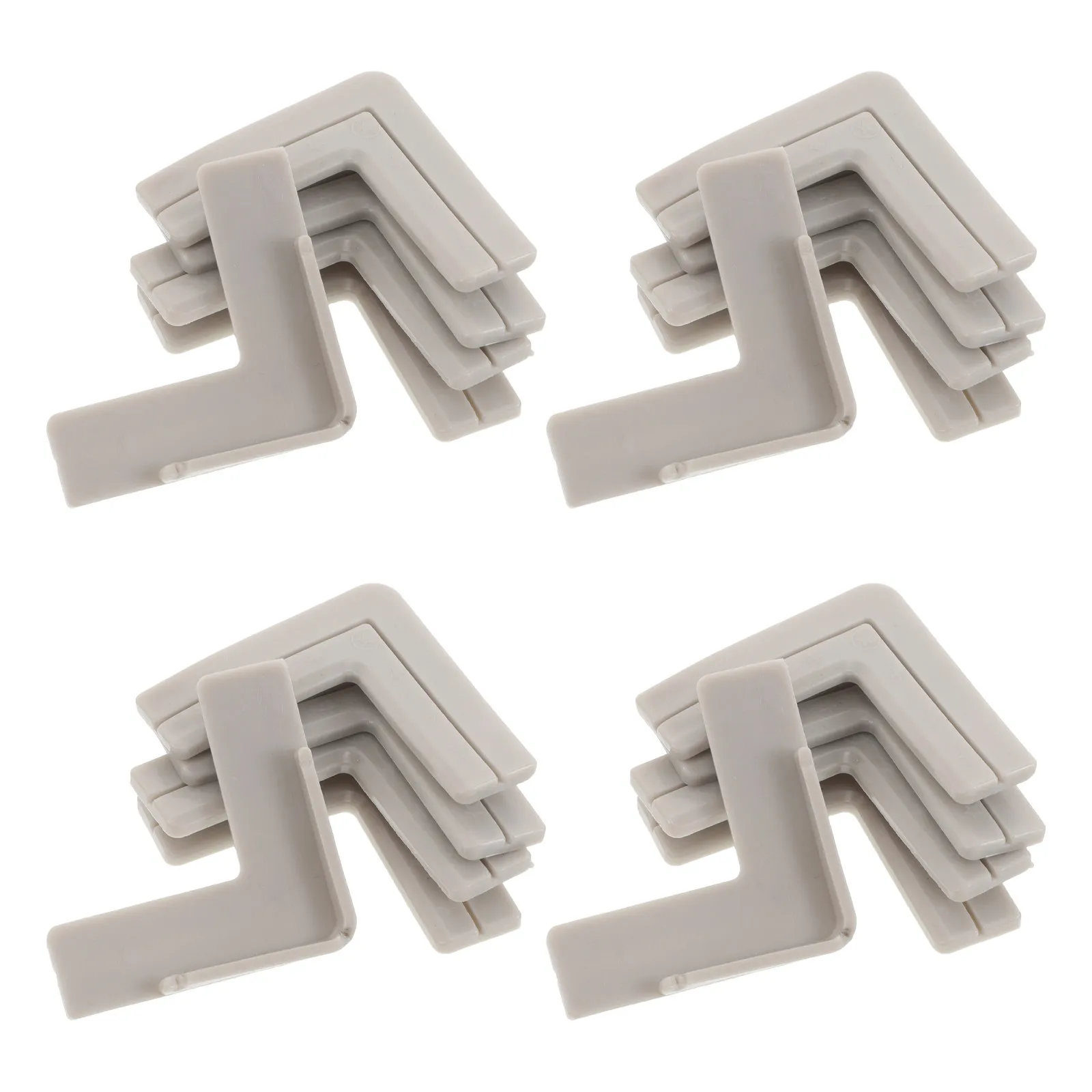 Window Corner Protectors 20Pcs Soft L Shaped Child Safety Guards Self Adhesive Baby Proofing Bumpers