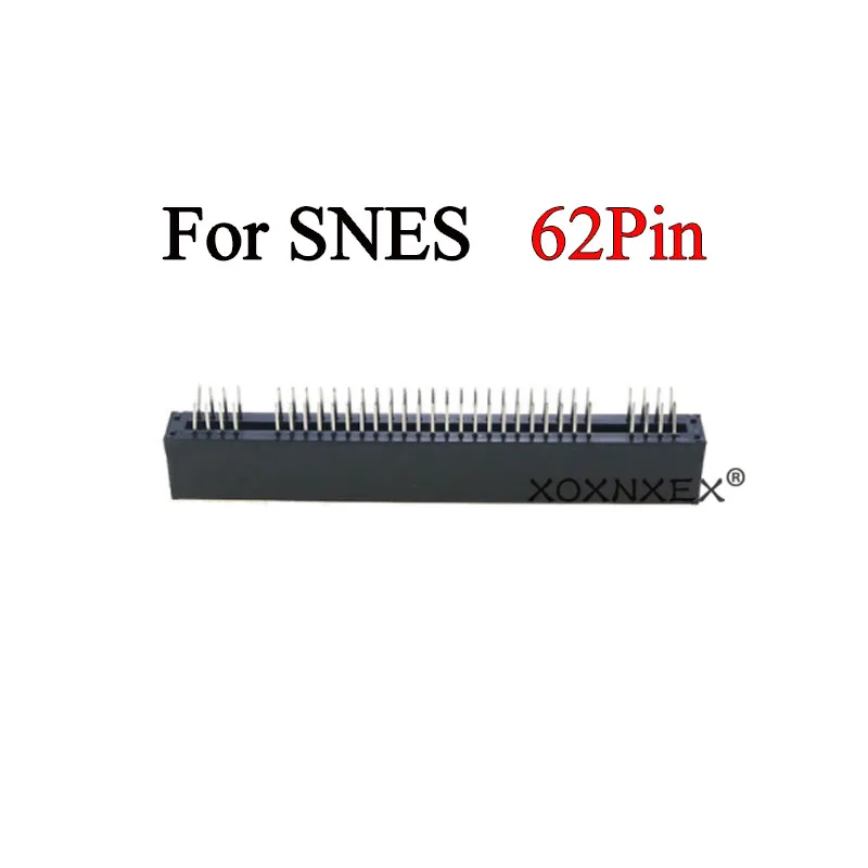 XOXNXEX 1PCS FOR SNES N64 SEGA FC Connector Game Card Slot 62pin 50pin 64pin 60pin for SEGA Genesis N64 SNES FC clone console