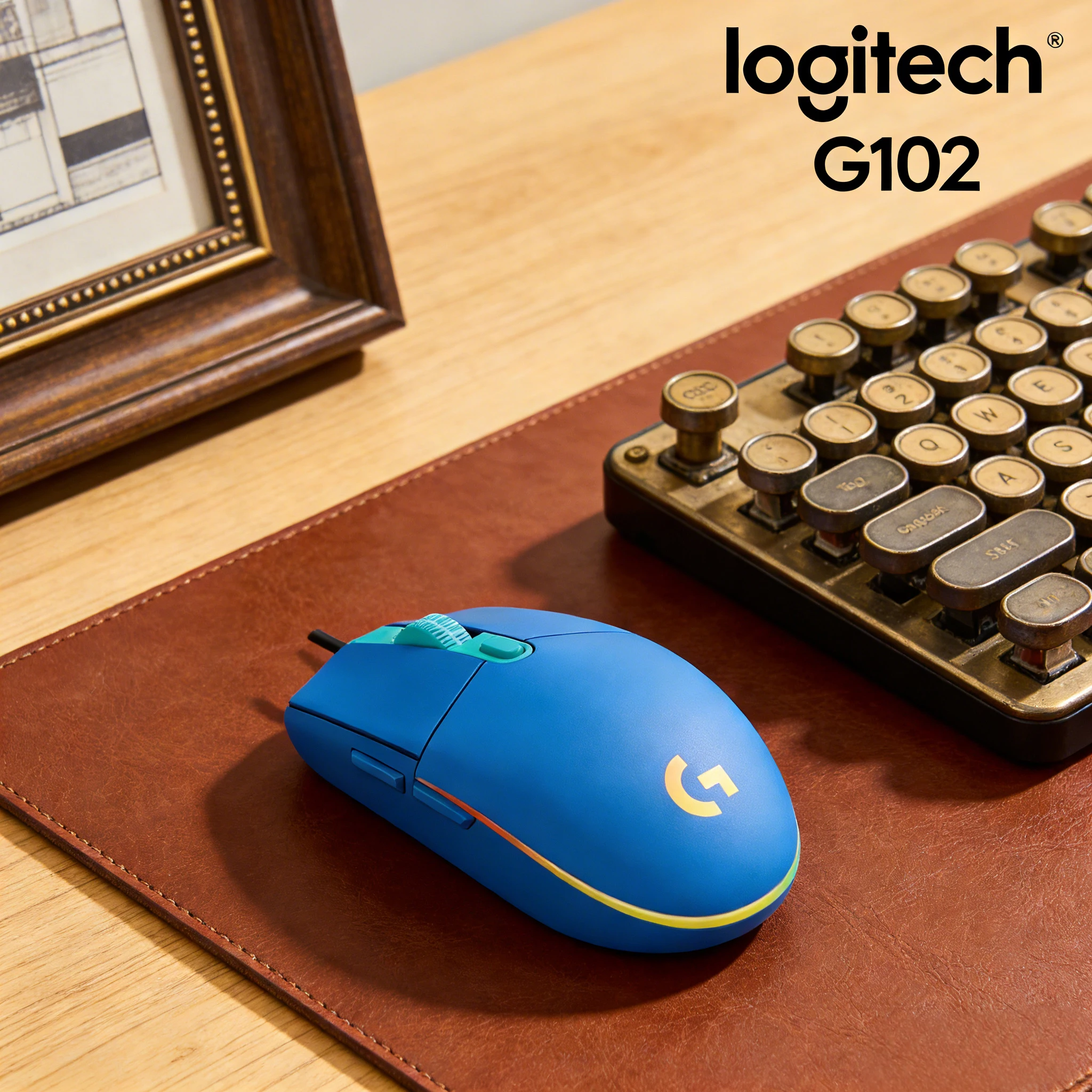 

Игровая мышь Logitech G102, эргономичная, проводная, с точным позиционированием и сверхбыстрым отслеживанием противников, эргономичная рукоятка для дома, защита от пота