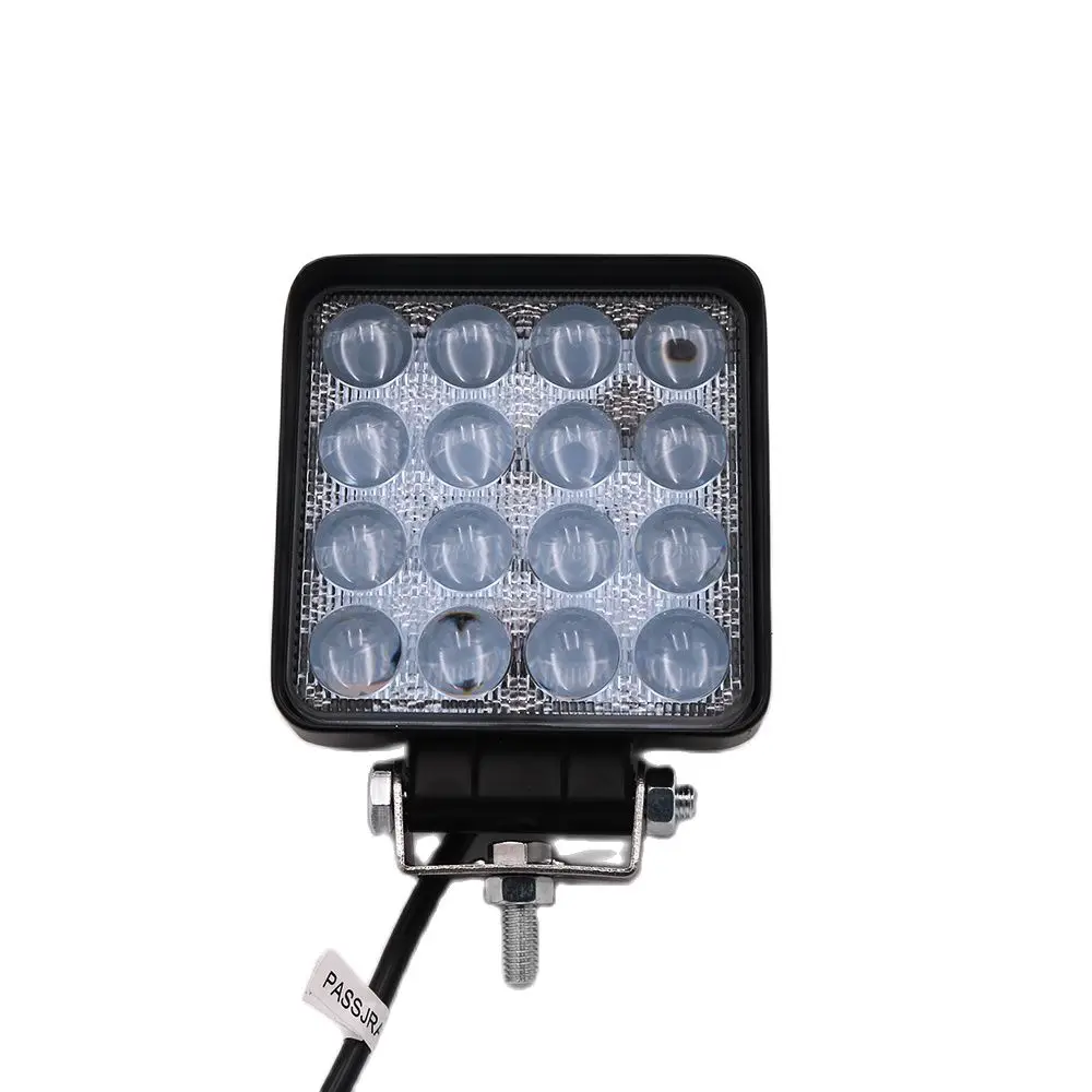 CENREE 1 шт. 48 Вт 6000 лм IP67 K светодиодсветодиодный панель рабочего света, светодиодная автомобисветильник противотуманная фара для внедорожника ATV трактора