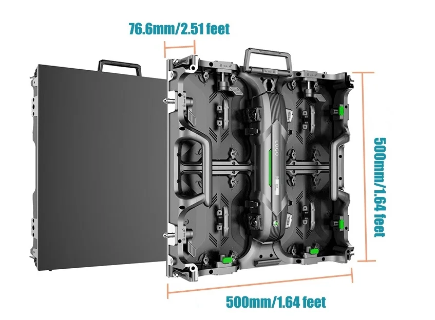 P2.976 Stage Led Video Wall Rental Led Display Panel Outdoor led cabinet 500*500 for Events