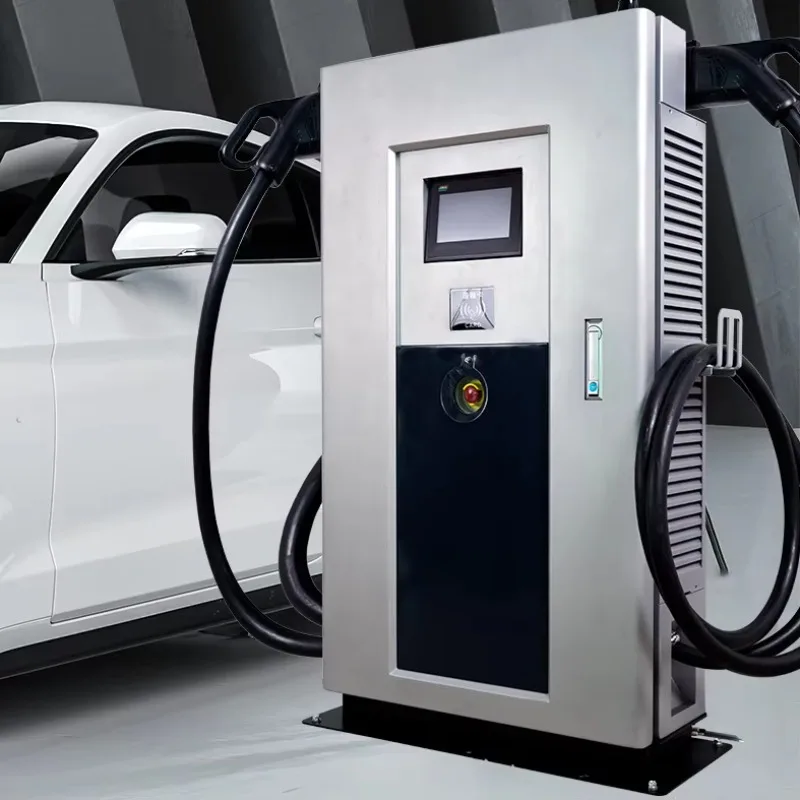 Custom CCS 30KW Factory Direct Sale Multifunctional EV Charger Double Plug DC Electric Vehicle Charging Station