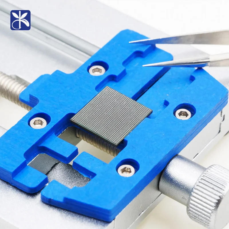 Mijing K22 K23 Universal Phone Mainboard Maintenance CPU NAND Fixture Glue Remove Welding Repair Double Bearing Clamp Tools