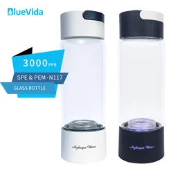 BlueVida-generador de agua de hidrógeno SPE & PEM, alta concentración, con 2 modos de trabajo y modo de autolimpieza, puede absorber hidrógeno