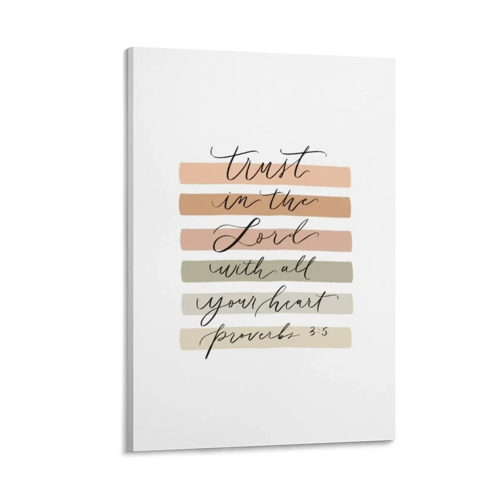 

Trust in the Lord with all your heart Canvas Painting Decorative prints wall painting canvas wall art Decoration home