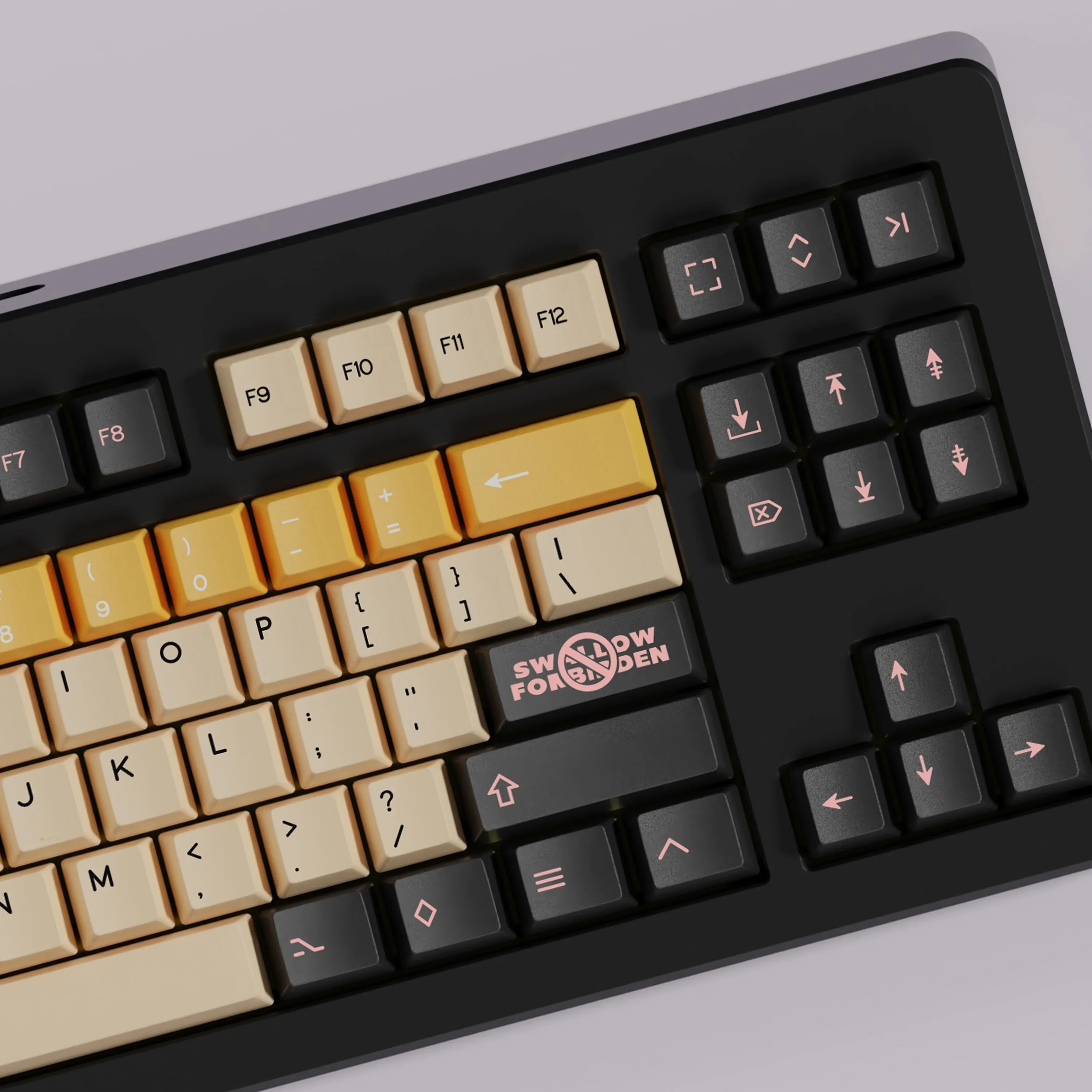 

Pelican theme keycap custom keyboard pbt sublimation original height keycap split space