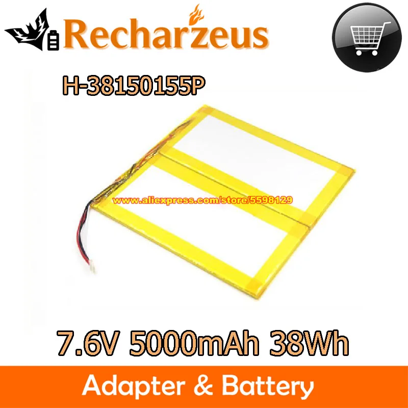 

Genuine 7.6V 5000mAh 38Wh Battery H-38150155P For Chuwi CWI535 LapBook12.3 Laptop Rechargeable Battery Packs