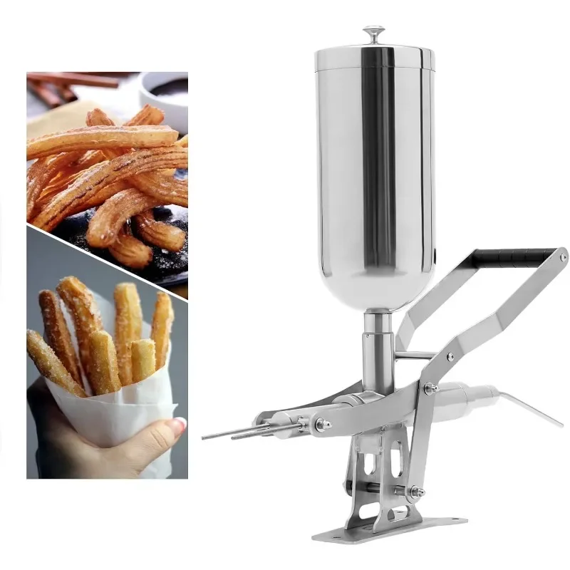 Stainless steel manual donut cake filling machine cream jam filling machine puff filling machine