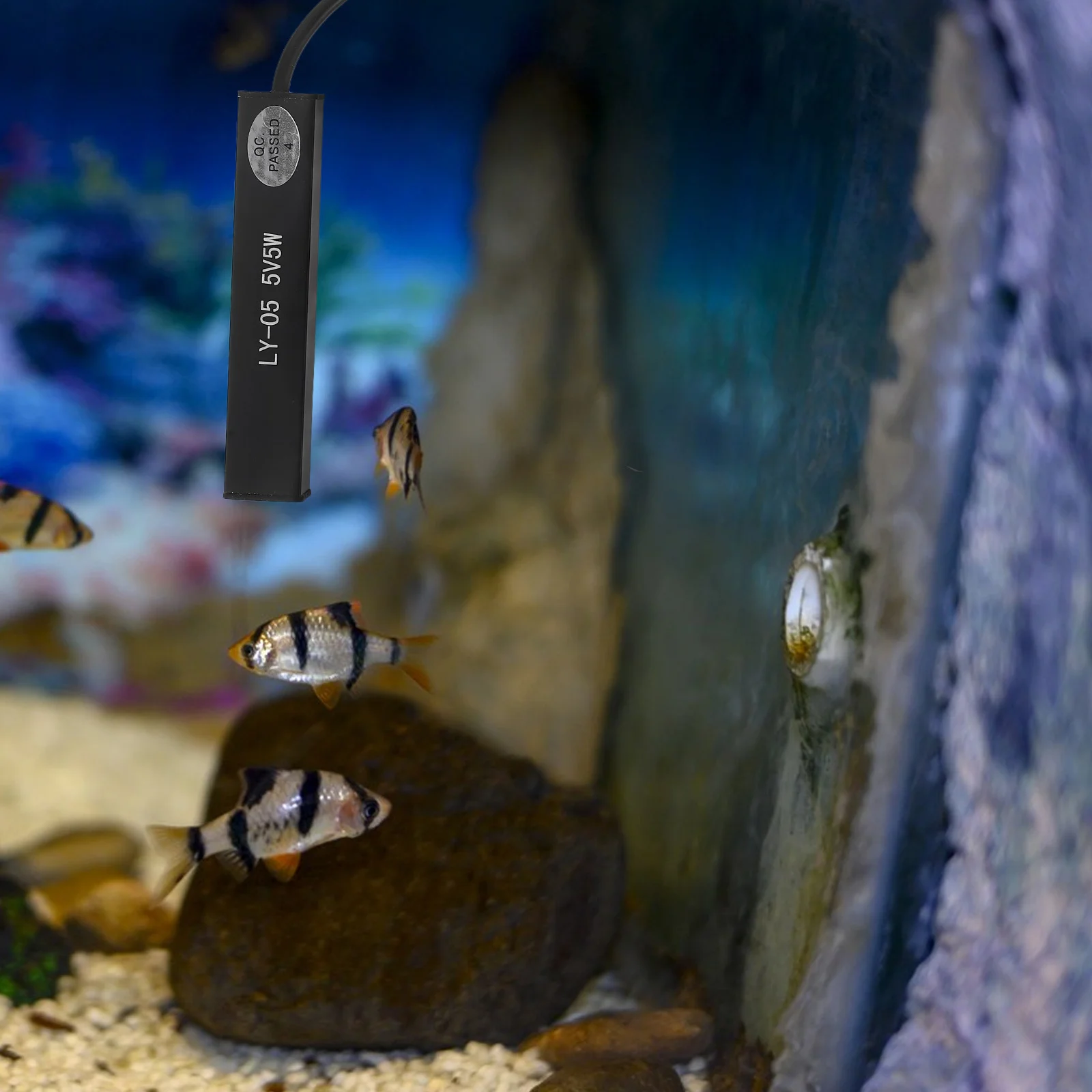 

Fish Tank Mini Heater USB Powered Automatic Temperature Control Constant Temperature Stick for Small Aquariums and Turtle Tank