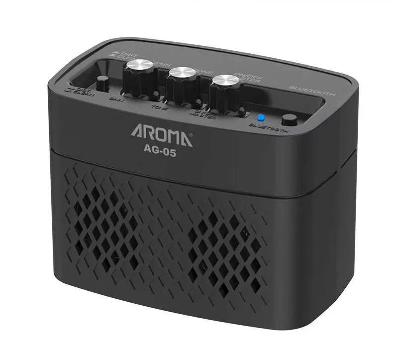 Free shipping! AG-05 5W output Portable Multi-functional Guitar Amplifier Recorder Speaker