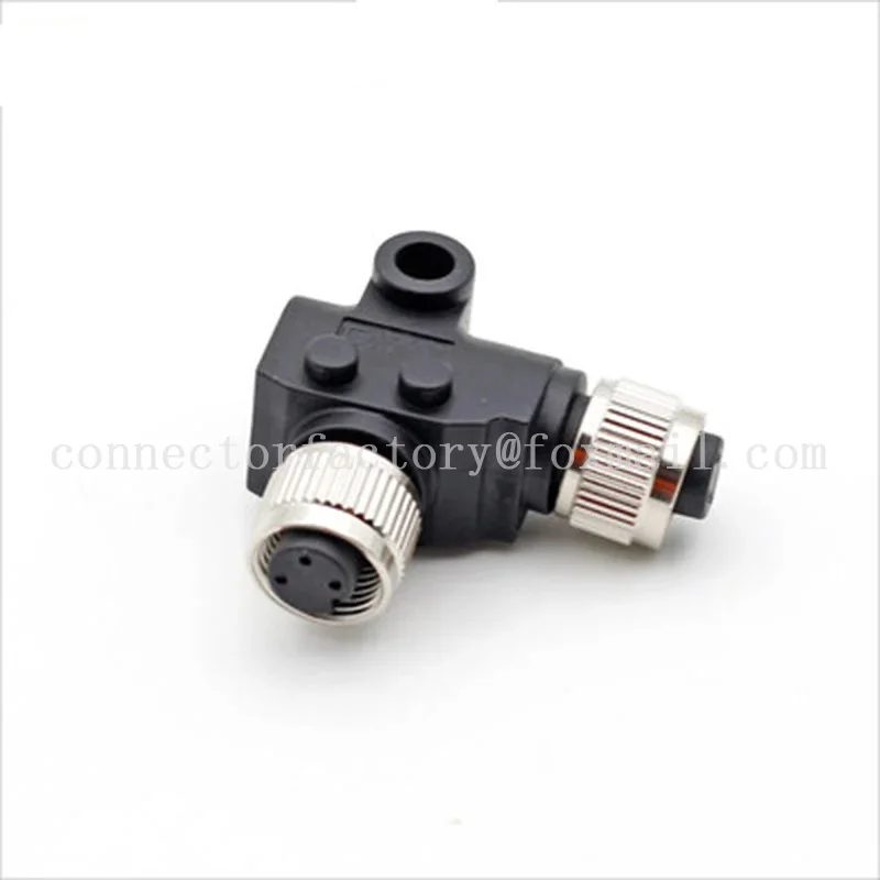 1 قطعة 5 قطعة 10 قطعة M12 محول 3 4 5 8 12 دبوس مقاوم للماء IP67 الاستشعار موصل ذكر أنثى التوصيل I T Y L على شكل تحويل المكونات #2