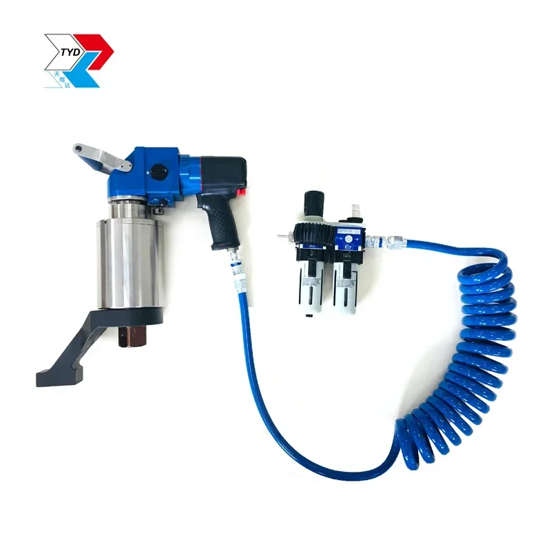 Hot Selling 3000nm Angled Shank Single Speed Pneumatic Torque Wrench Multiplier