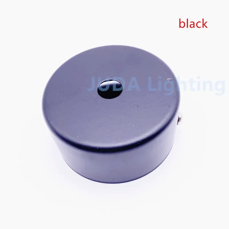 60mm Mini sufit z baldachimem sufitowym róża dla podstawy lampy Vintage okrągła płyta sufitowa E27 podstawa lampy do żyrandola wisiorek lampy DIY