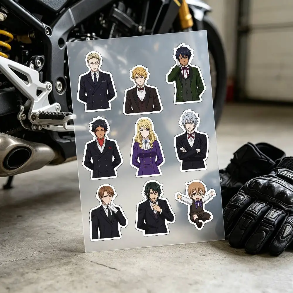 Black Butler Stickers Auto Body Bumper Windows Motorcycle Laptop Walls Vinyl Decal Car Tuning Accessories