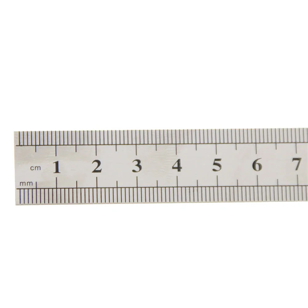 15cm Sewing Foot Sewing Stainless Steel Metal Straight Ruler Ruler Tool Precision Double Sided Measuring Tool