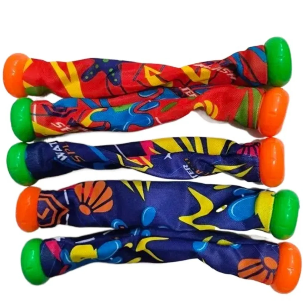 

Набор из 5 разноцветных погружных палочек для подводного плавания, развивающих интеллект и зрение, для детей 4-8 лет