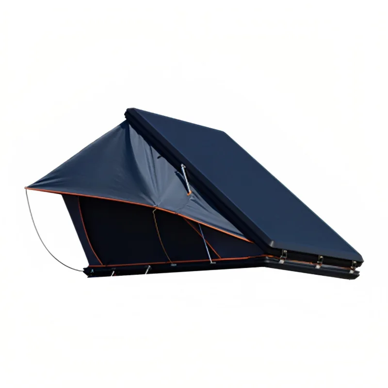 4 Person SUV Triangle Clamshell Rooftop Hard Shell Camping Car Roof Top Tent
