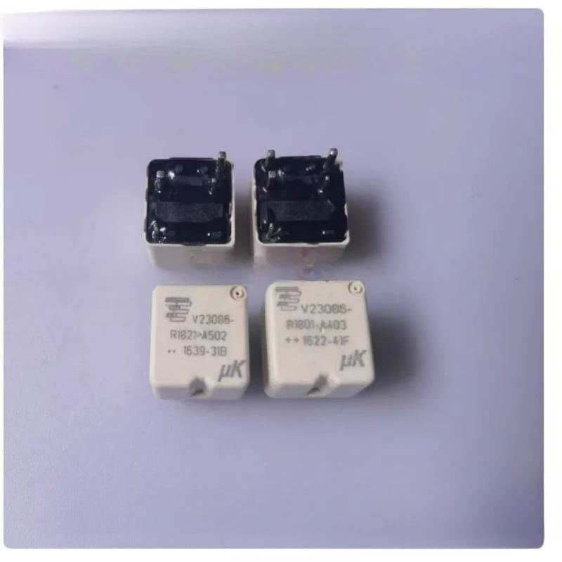

10PCS/LOT V23086-R1821-A502 V23086-R1801-A40 POWER/SIGNAL RELAY, SPST, MOMENTARY, 0.055A (COIL), 10VDC (COIL),