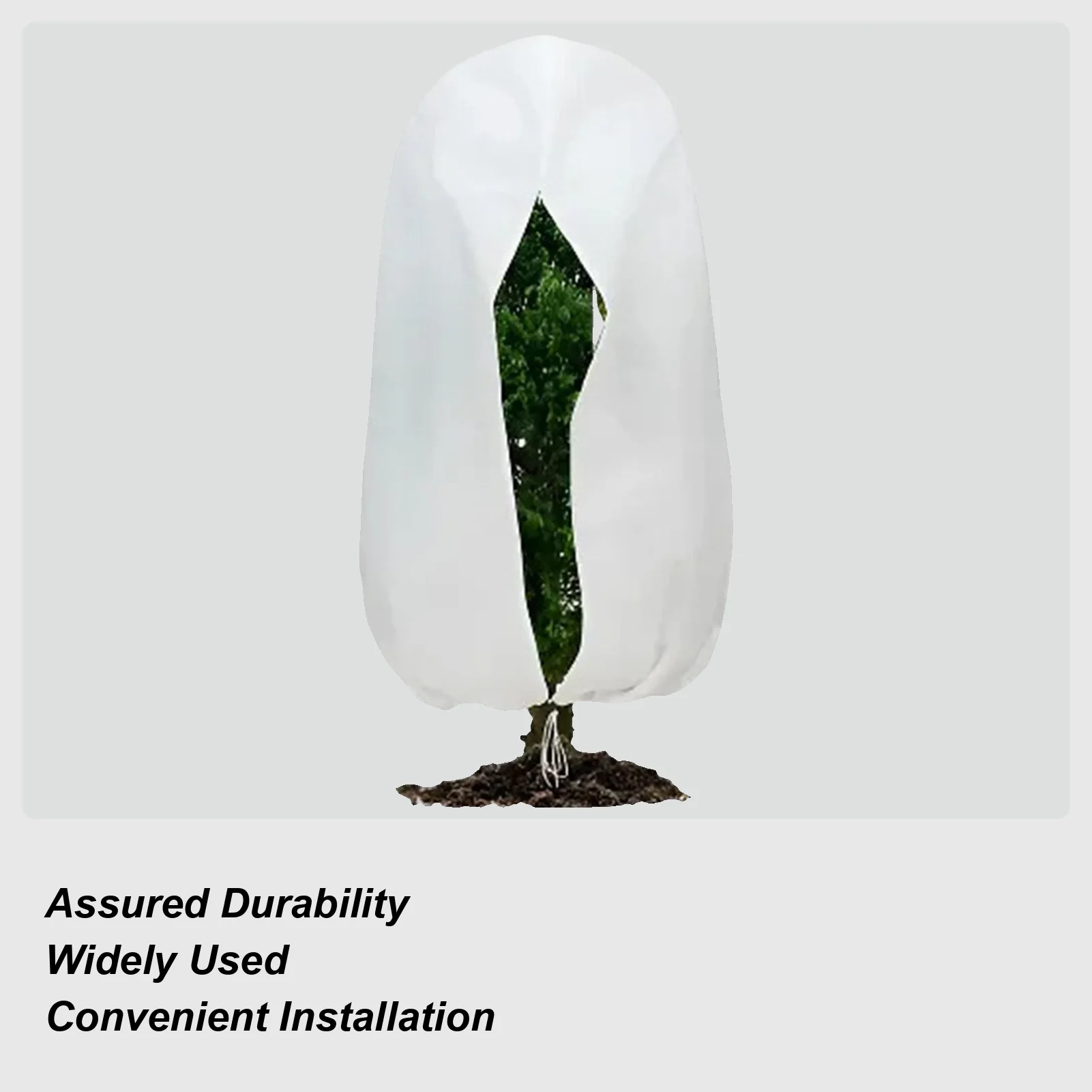 

Защита от мороза для растений, садовые растения, морозный чехол, изолированный протектор с застежкой-молнией на шнурке для сада, теплицы, приподнятая кровать