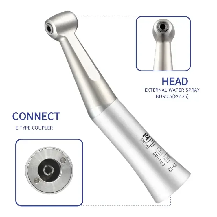 den tal straight angle low speed handpiece air turbine contra angle 1:1 handpiece push button electric den tal handpiece