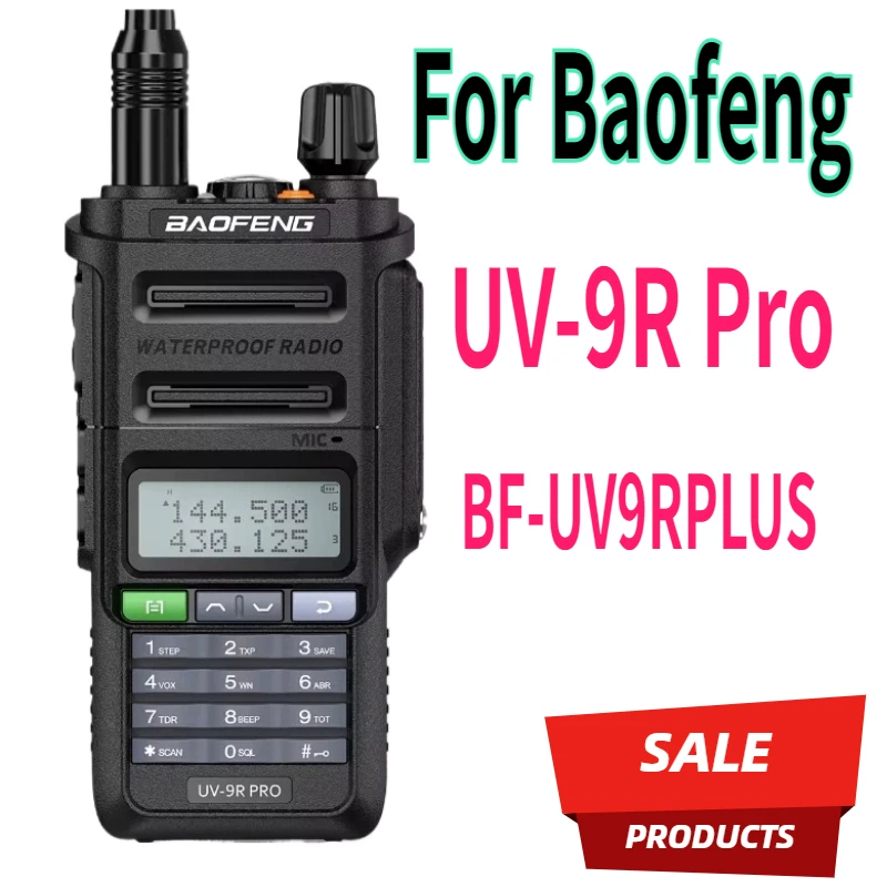 

For Baofeng UV-9R Pro Walkie Talkie Long Range Dual Band Baofeng Radio BF-UV9RPLUS Waterproof High Power Radio Commutator