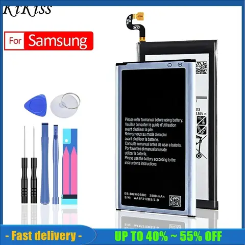 Battery For Samsung Galaxy Note 5 7 8 9 1 2 3 4 10 Plus/S2 S3 S4 S5 S6 S7 S8 S9 mini Edge Plus SM N910H i9300 i9305 G955F G950F