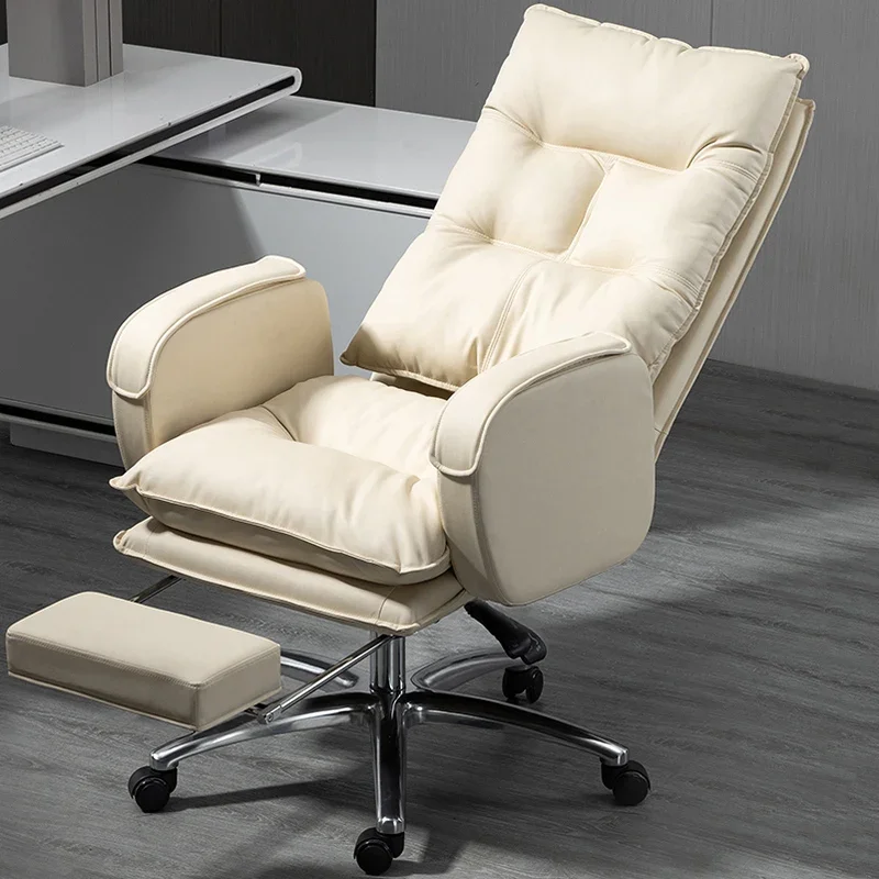 Kursi Kantor Eksekutif Kamp Kaisar Bantal Bar Lengan Nordic Kamar Tidur Kursi Kantor Nyaman Furnitur Perpustakaan Mobilya Taman