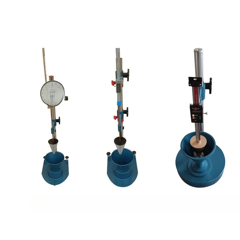 Intelligent mortar consistency meter, pointer mortar consistency meter, mortar consistency meter
