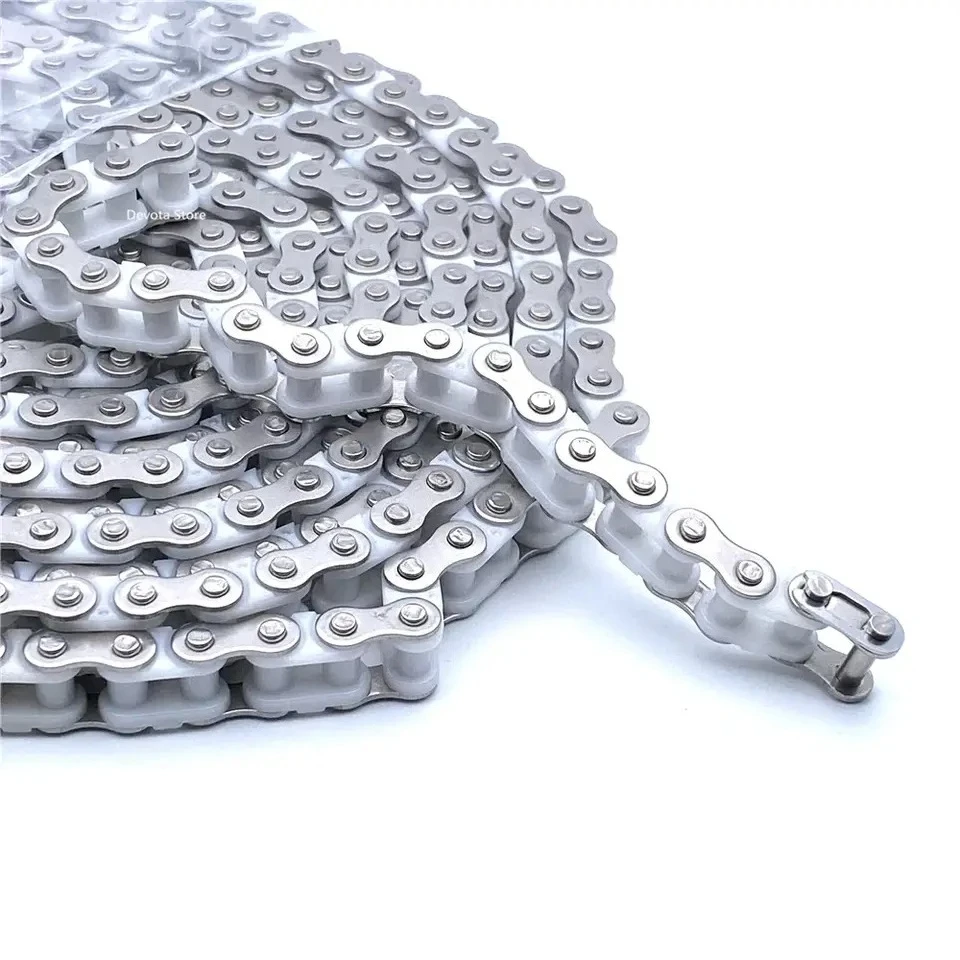 35B 06C Nylon Conveyor Engineering Plastic Chain SMT Nylon Plug-in 5 Meters Pitch 9.525MM DIY Production Equipment