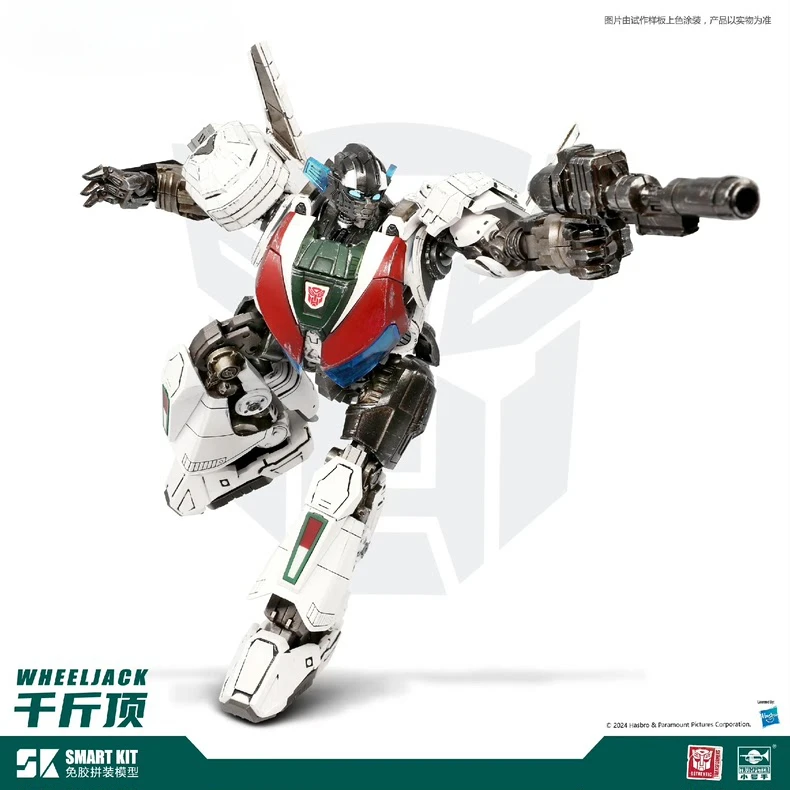 In Stock New Products TRUMPETER SK11 SK-11 Wheeljack Movable Doll Glue-free Movable Assembly Model Collection Gift Anime Figure