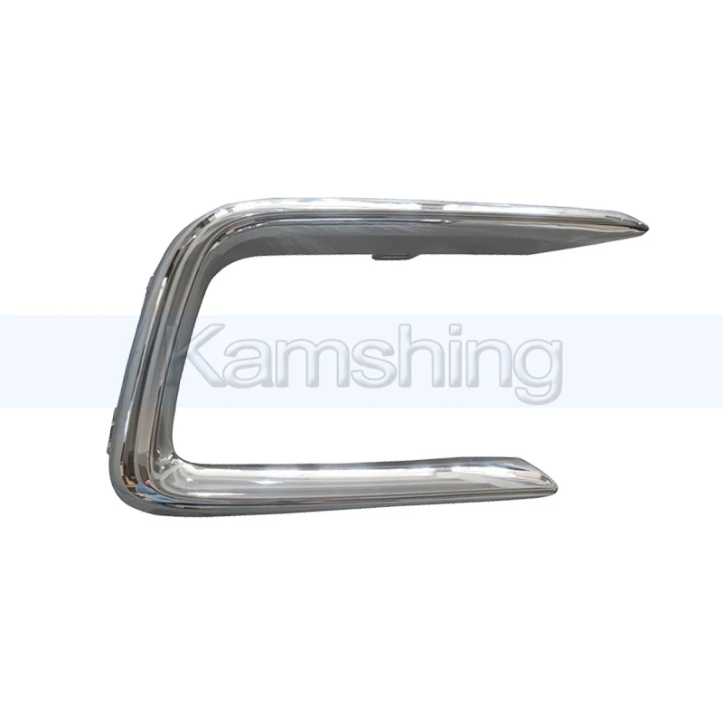 Kamshing Front Bumper Fog Light Frame Cover Strip For SAIC Roewe RX8 Foglight Lid Fog Lamp Shell Trim Front Bumper Bright Strip