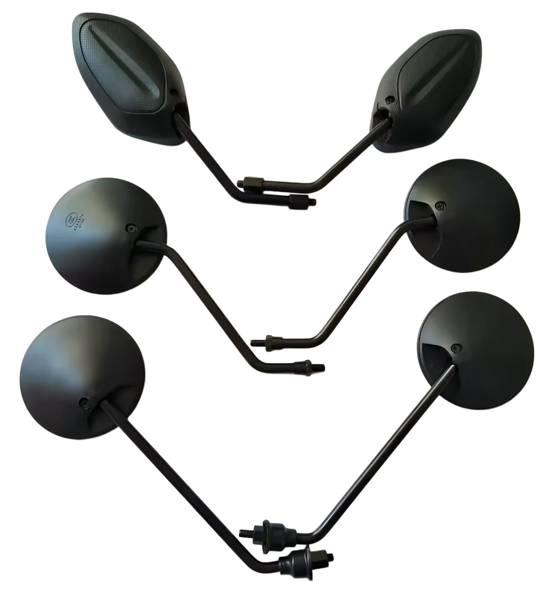 Fit Super Soco TS TC RU CU Series Motorcycle Left Right Side Rear View Mirrors OEM Standard