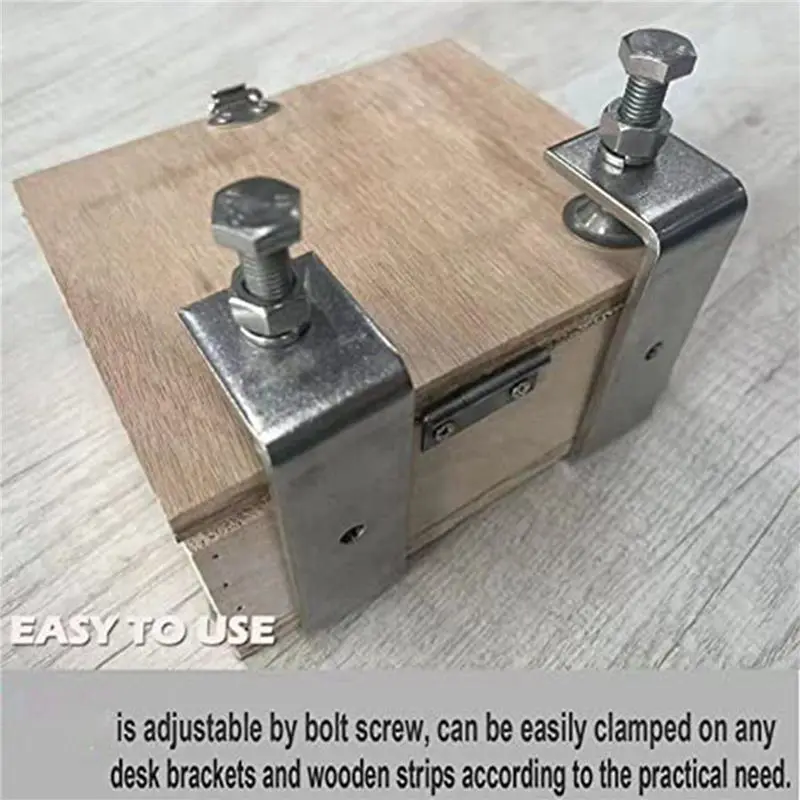 DT17 Heavy Duty C Clamp 120mm, Stainless Steel Table Clamp for Woodworking, C Clamp 3 Inch for Metal Working, 6 Pack
