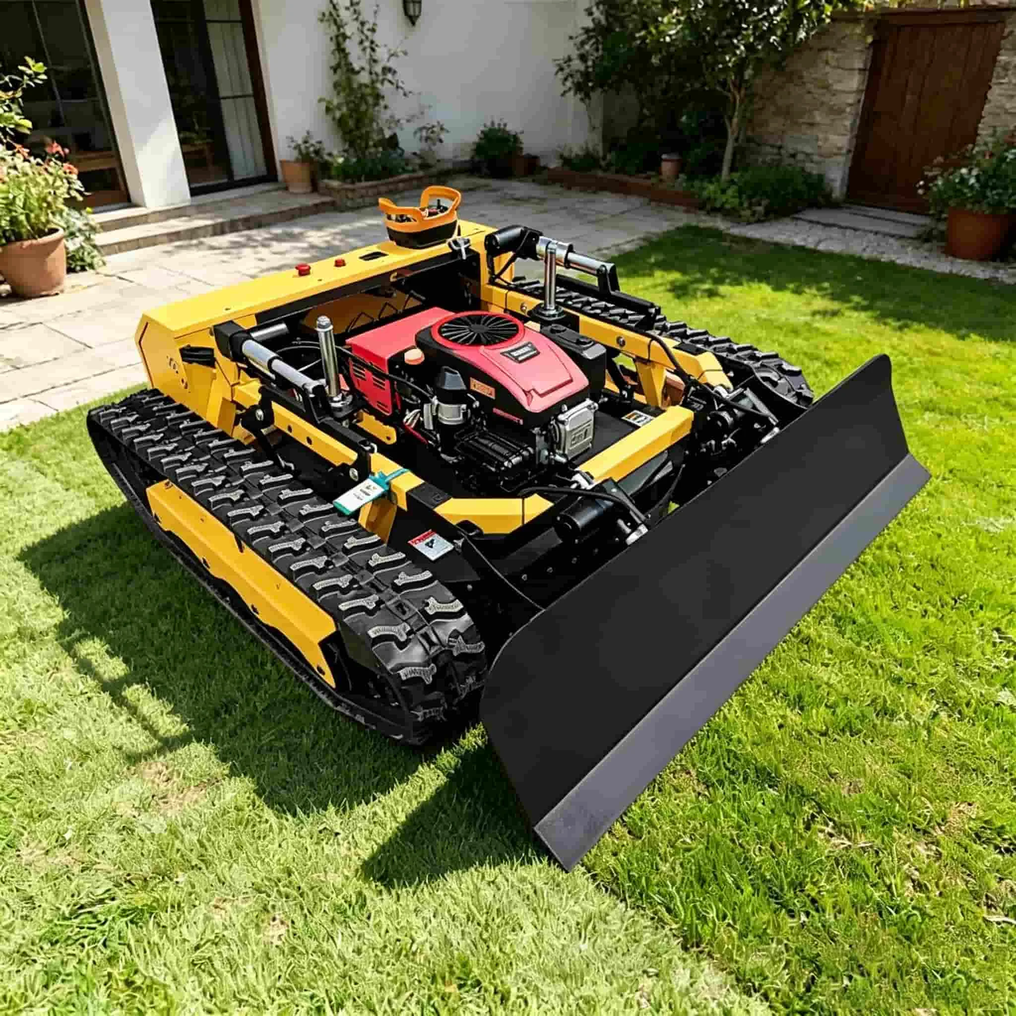 Customizable Engine Professional Industrial Remote Control Robot Lawn Mower Suitable For Agriculture And Forestry