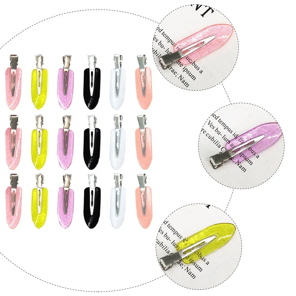 

50 шт. легких заколок для волос без заломов, не деформирующиеся заколки-зажимы для женщин, плоские заколки для волос, стильные аксессуары для макияжа