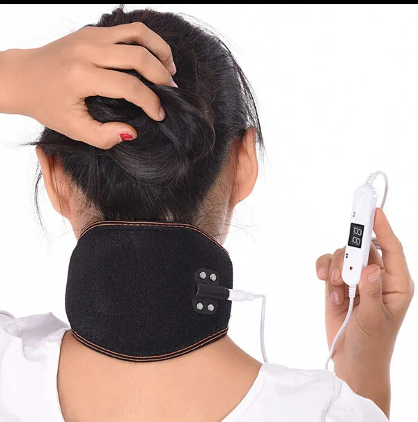 Moxibustion electrothermal neck with hot compress physiotherapy protection of cervical vertebra of neck fever neck collar