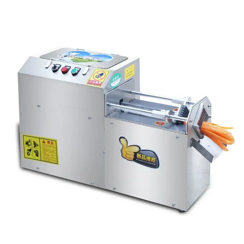 

Commercial Slicer Stainless Steel French Fully Automatic Cutter Chopper Chips Making Tool Potato Cut Fries Machine