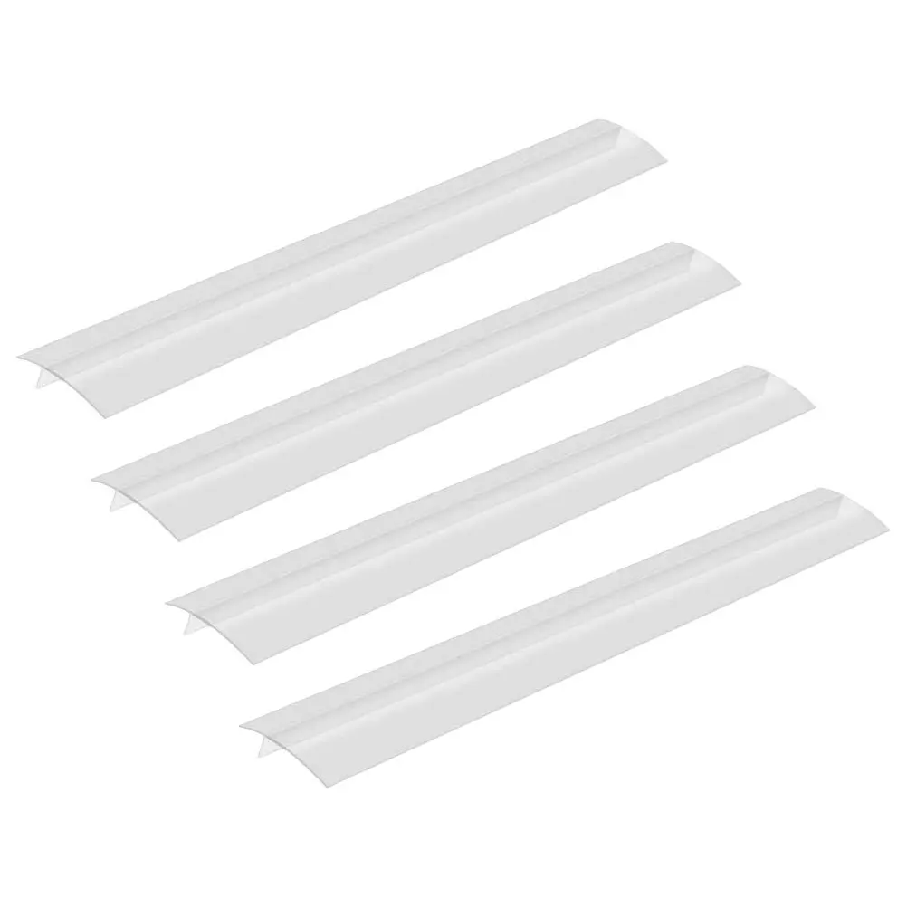 

4Pcs Heat Resistant Stove Counter Gap Covers Flexible Silicone Sealing Strip for Modern Kitchens Stove Gaps Covers