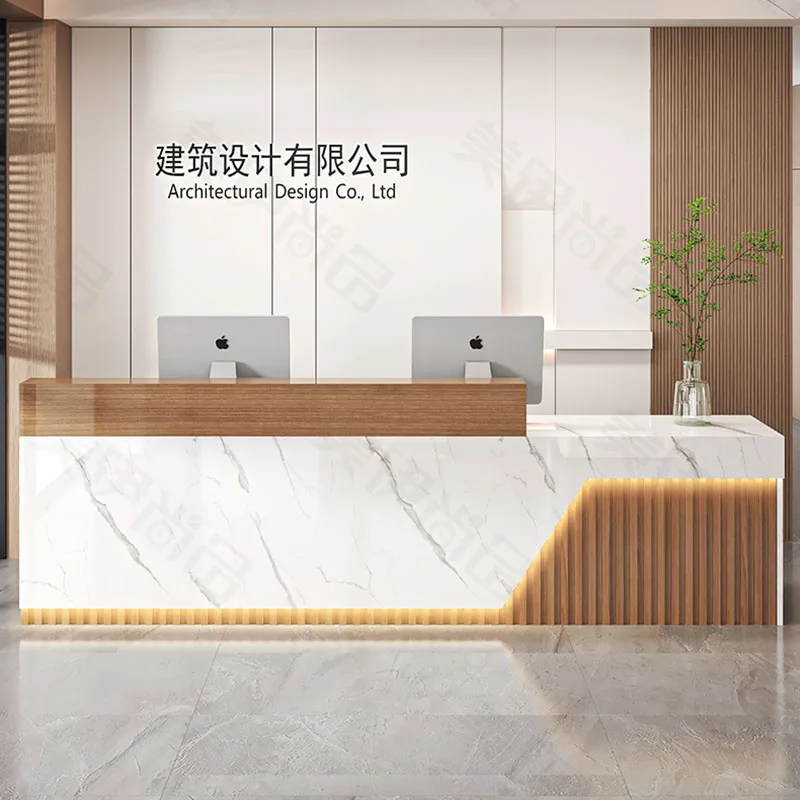 Cashier Beauty Salon Reception Desk Shop Checkout Luxury Reception Desk Luxury Outdoor Rezeption Desk Beauty Bar Furniture