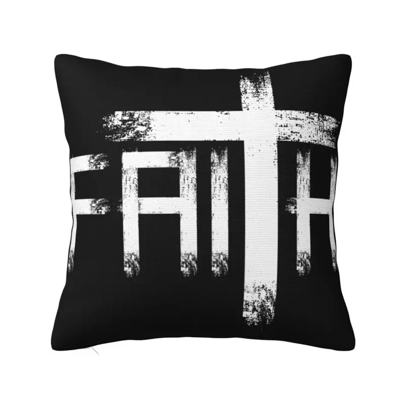 

Luxury God Preacher Jesus Believer Christian Sofa Cushion Cover Velvet Faith Christianity Religious Throw Pillow Case Home Decor