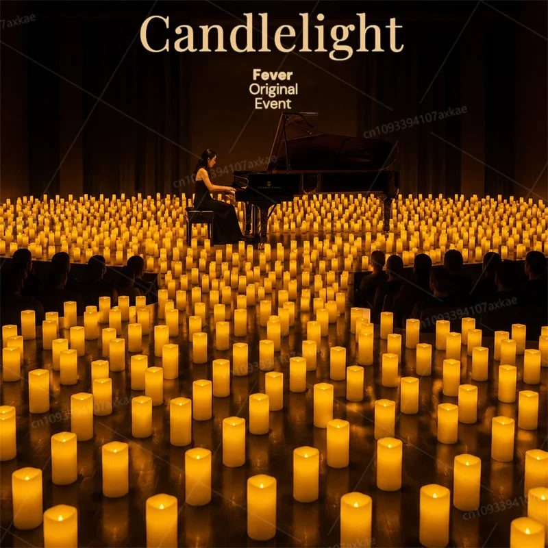 9-120Pcs Flameless LED Candles with Remote Control Flickering Artificial Candles for Wedding Concert Festival Dinner Decoration