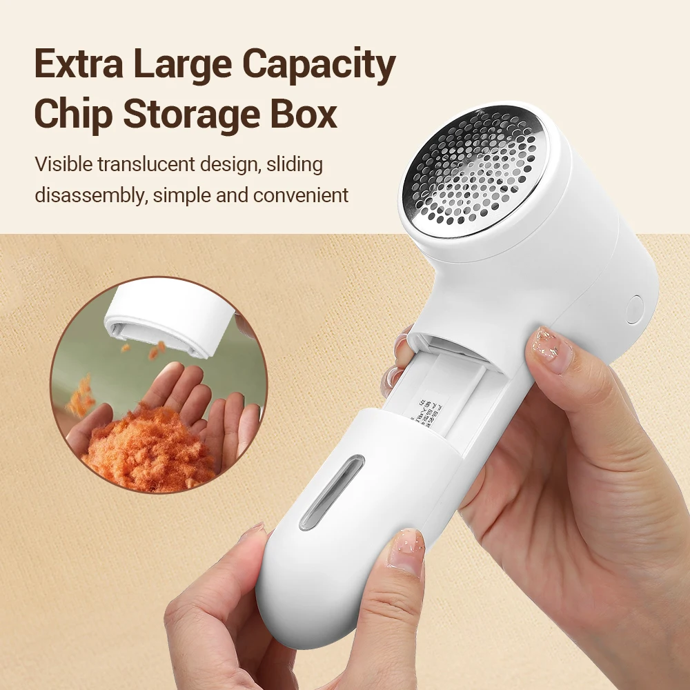 Electric Hairball Trimmer Smart LED Digital Display Fabric Lint Remover USB Charging Portable Professional Fast Household