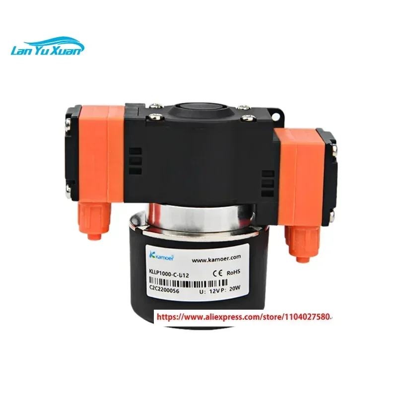 

Original Kamoer Diaphragm Pumps Double Head 12V 24V KLLP1000-A-B12 KLLP1000-B-B24 KLLP1000-C-B12