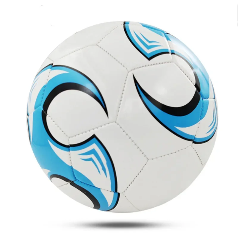 2@# PVC Material Wear-resistant Durable Standard Size 5 Soccer Regular 11 Player Football Field Ball Youth Training Ball