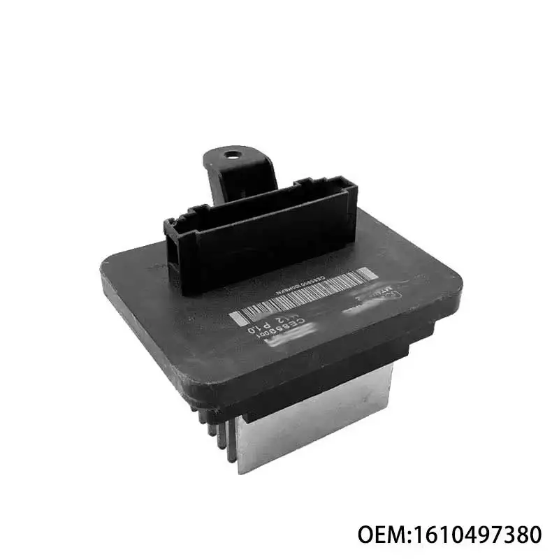 

1610497380 For Peugeot 308 408 T9 308S Citroen C4 DS Original new Blower resistor,air conditioning speed control module suitable