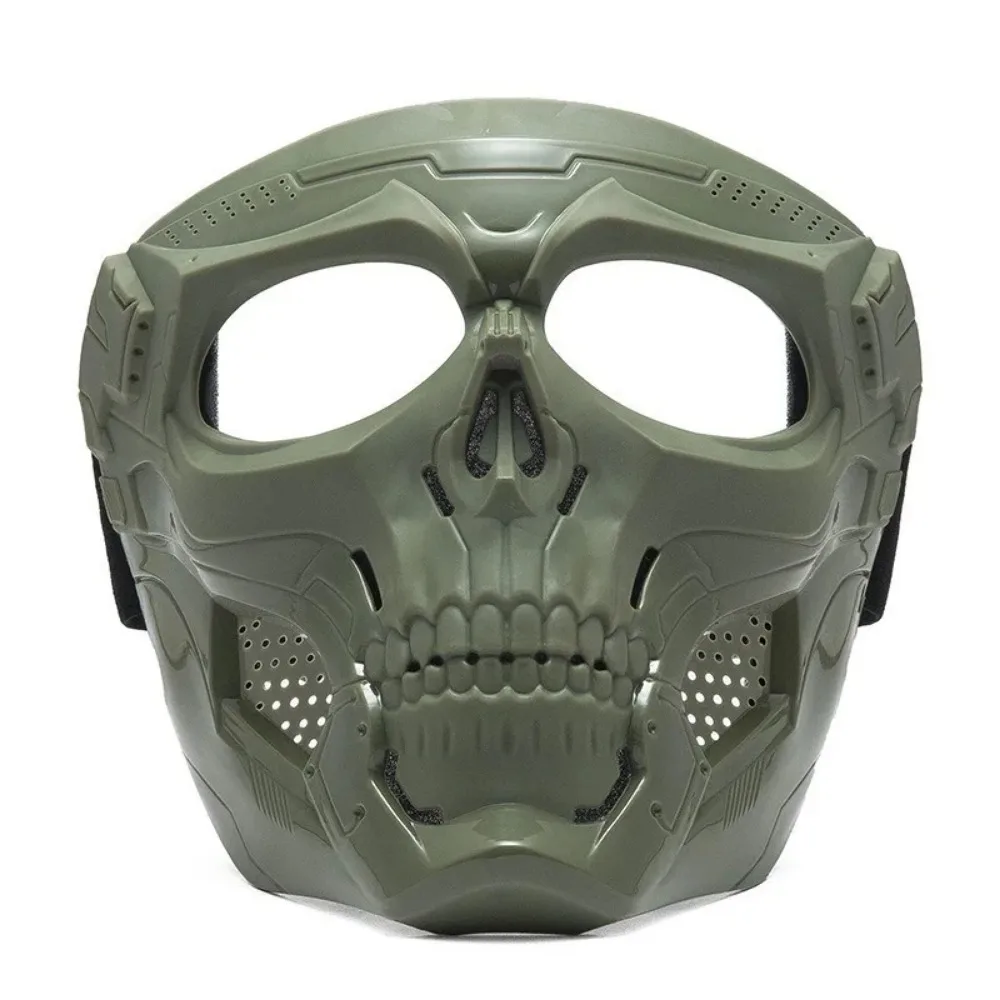 

Riding Glasses Halloween Props Windproof Tactical Mask Motorcycle Skull Mask Wind Goggles Outdoor Sports 2025 New