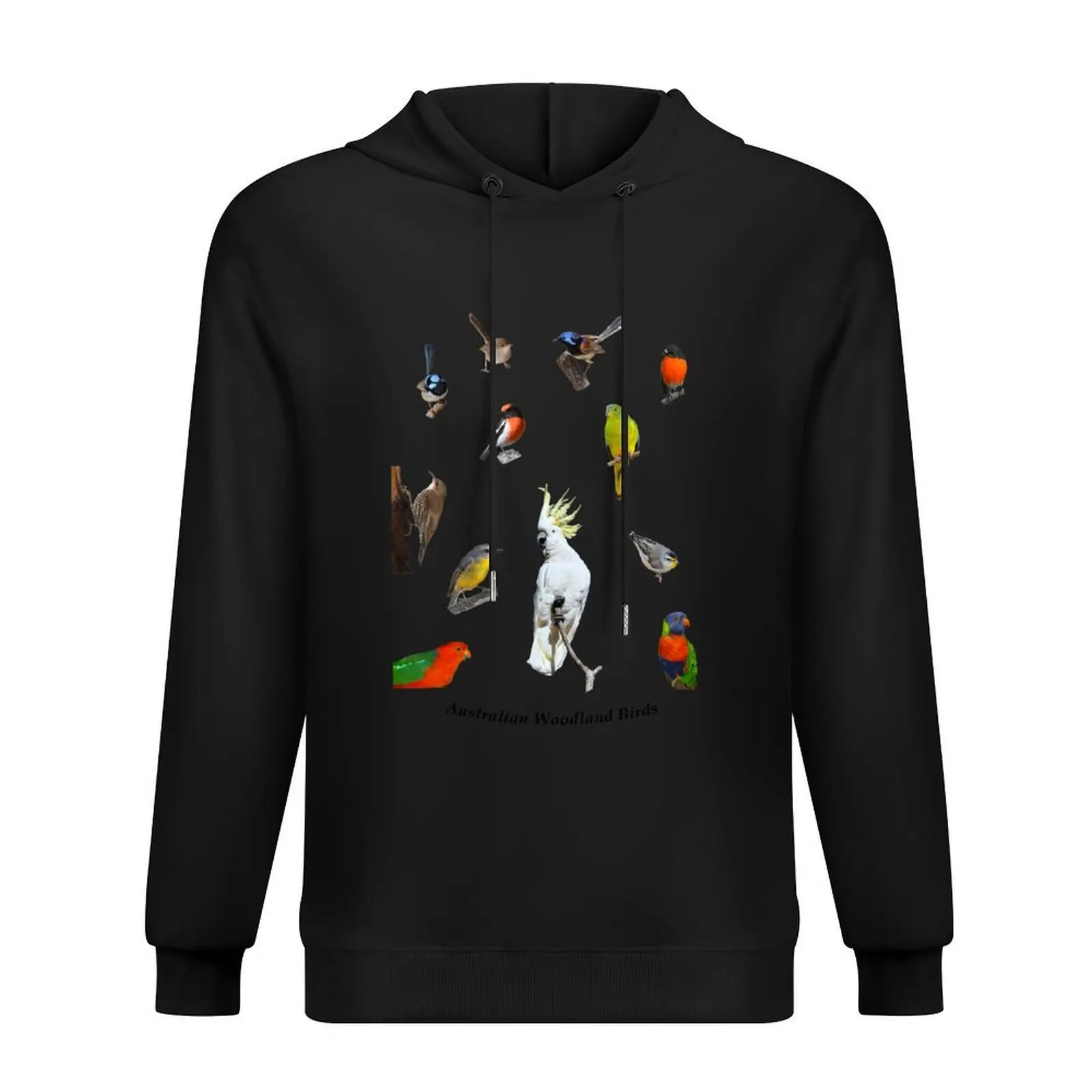 

Australian Woodland Birds 3 Hoodie mens clothes anime clothing autumn clothes men clothing new in hoodies & sweatshirts