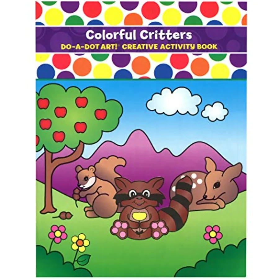 

Colorful Critters Do-A-Dot Art Creative Activity Book